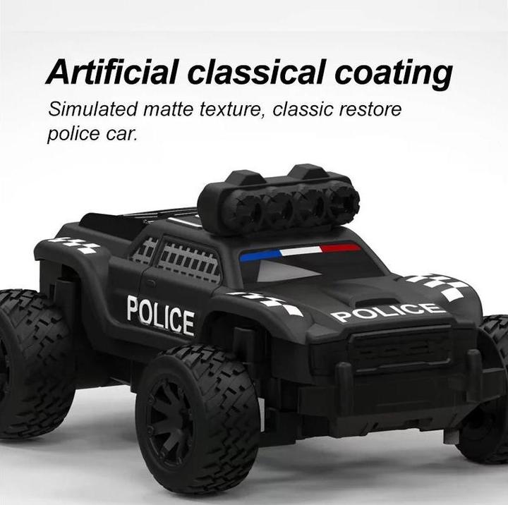 Produktbild Turbo Racing Micro Monster Truck C82, Police, RTR, 1:76 (RTR Ready-to-Run)