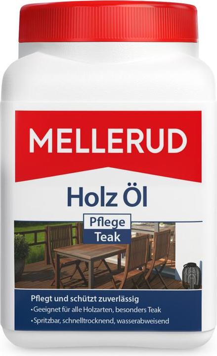 Actual product image Mellerud Wood Oil Care Teak