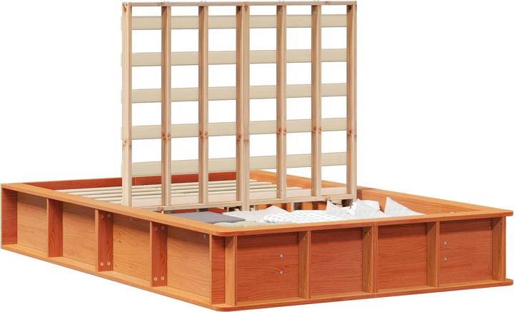 Actual product image vidaXL Bettrahmen (140 x 200 cm)