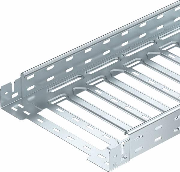 Actual product image OBO Bettermann OBO MKSM 610 FS cable tray MKSM perforated, with quick connection 60x100x3050 (305 cm)