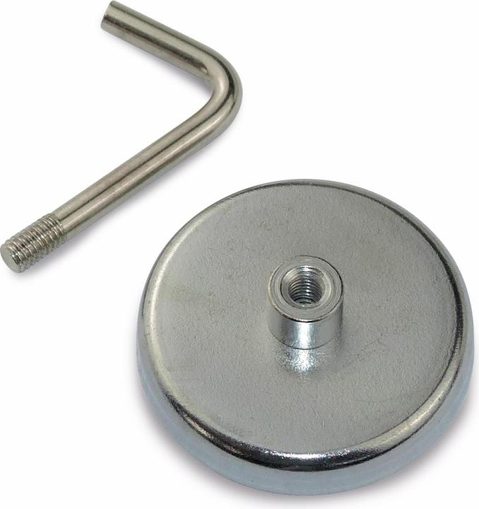 Eneroid BLANKO RundmagnetSet mit Haken 10teilig (10 x)