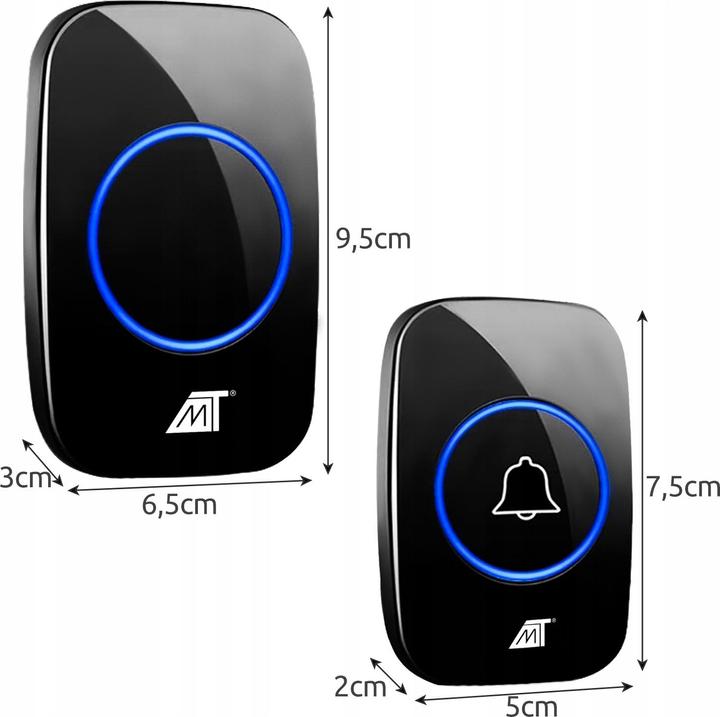 Actual product image Malatec Wireless doorbell