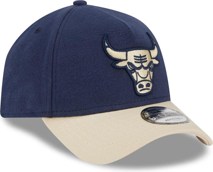 Actual product image New Era A-Frame 9Forty Cap MOLESKIN Chicago Bulls navy (One size)