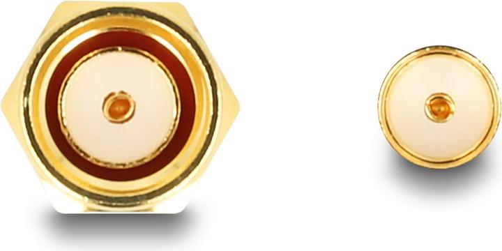 Actual product image Delock Adapter RP-SMA plug to SMA socket HBI59-1