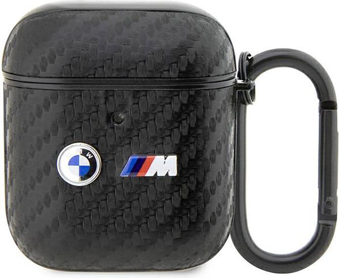 Image du produit BMW BMA2WMPUCA2 AirPods 1/2 couverture czarny/black Carbon Double Metal Logo