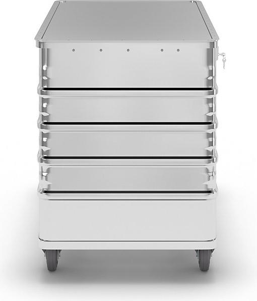Produktbild Gmöhling Alu-Kastenwagen, Vollwand (200 kg)