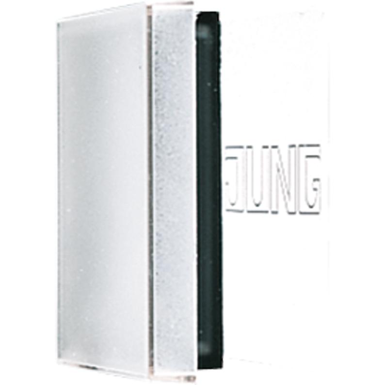 JUNG Beschriftungsfeldblende A tra A590NAGLPL, Taster + Schalter