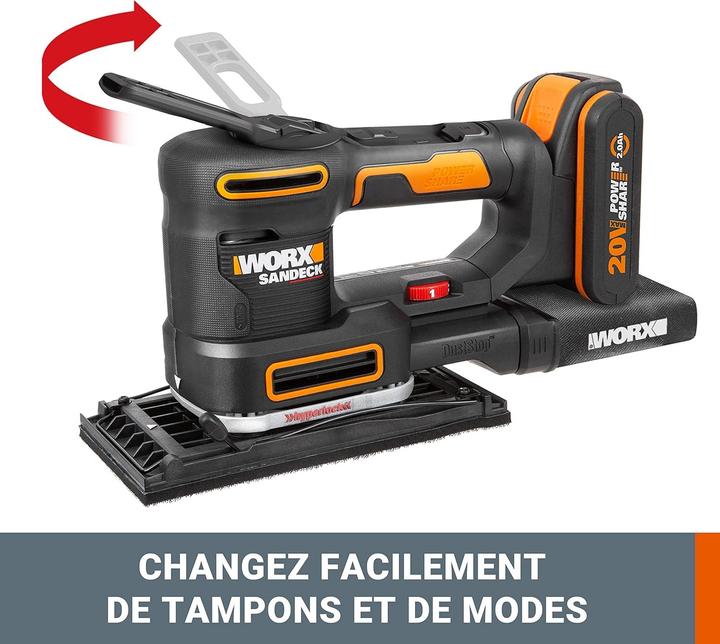 Produktbild Worx WX820.9 20V Akku-Multifunktionsschleifer (Multischleifer)