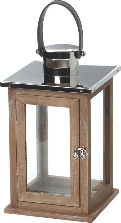 Actual product image Balthasar Lantern natural wood (190 x 190 x 320 mm, 1 x)
