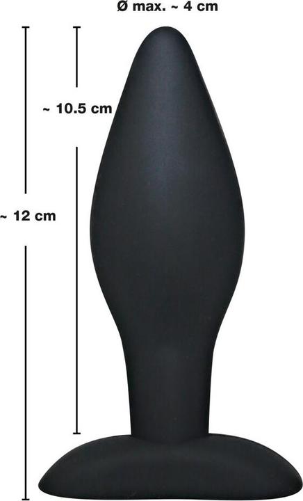 Actual product image Black Velvets Soft touch plug
