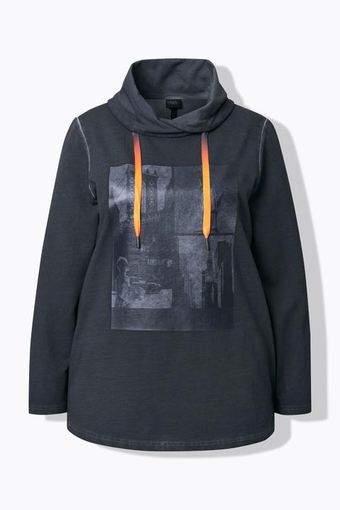 Actual product image Ulla Popken New York Graphic Sweatshirt (54)