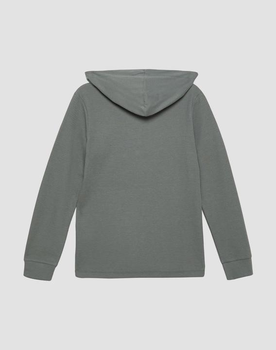 Produktbild s.Oliver T-Shirt Kapuzenpullover mit Rippstruktur (170, 176)