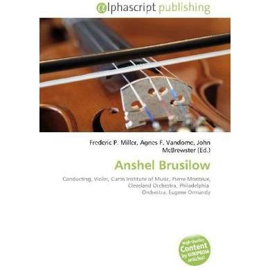 Anshel Brusilow, Fachbücher von Agnes F. Vandome, Frederic P. Miller, John McBrewster