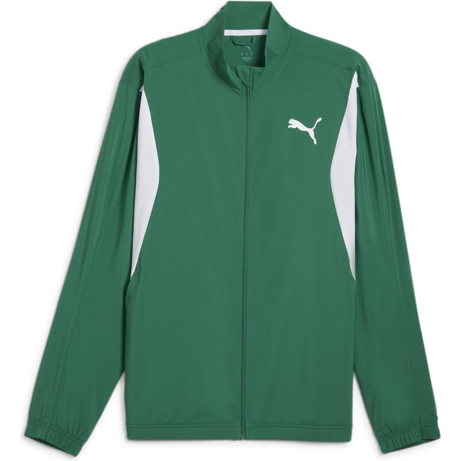 Puma, Herren, Laufjacke, M Cross The Line Jacket 3.0 (XXL), Grün, XXL
