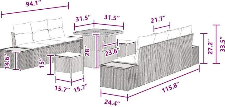 Produktbild vidaXL Anaïs