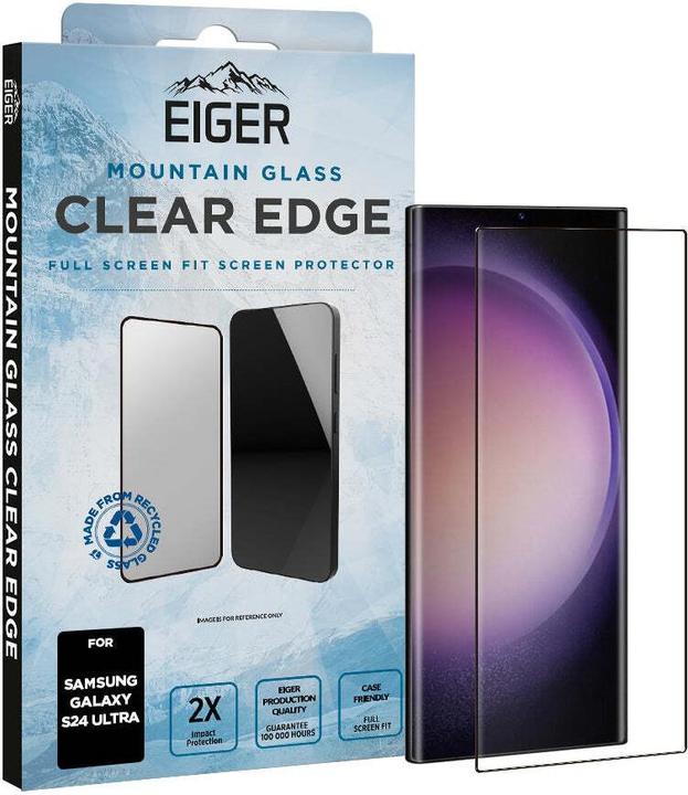 Eiger Mountain Glass Clear Edge (1 pièce(s), Samsung Galaxy S24 Ultra)