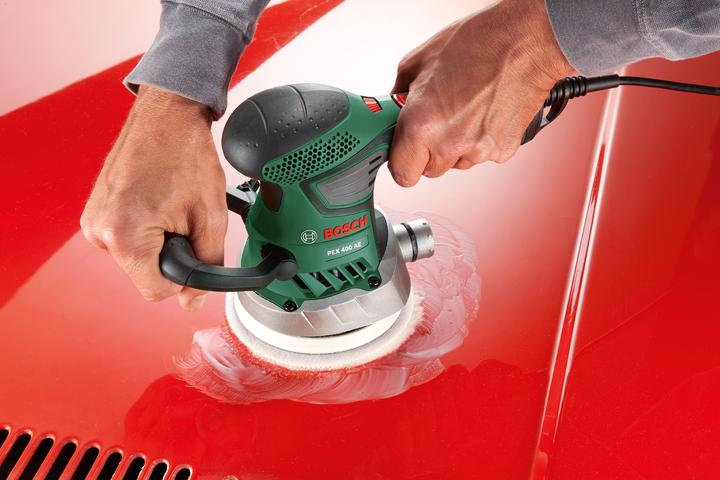 Actual product image Bosch Home & Garden Pex 400 Ae (Eccentric grinder, 370 W)