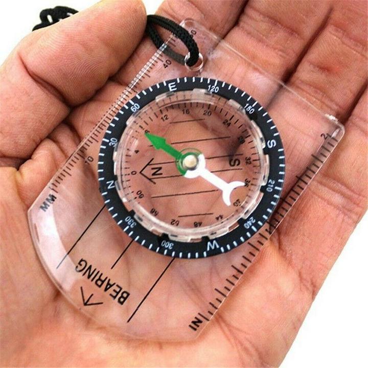 Actual product image JTI Compact compass for hiking