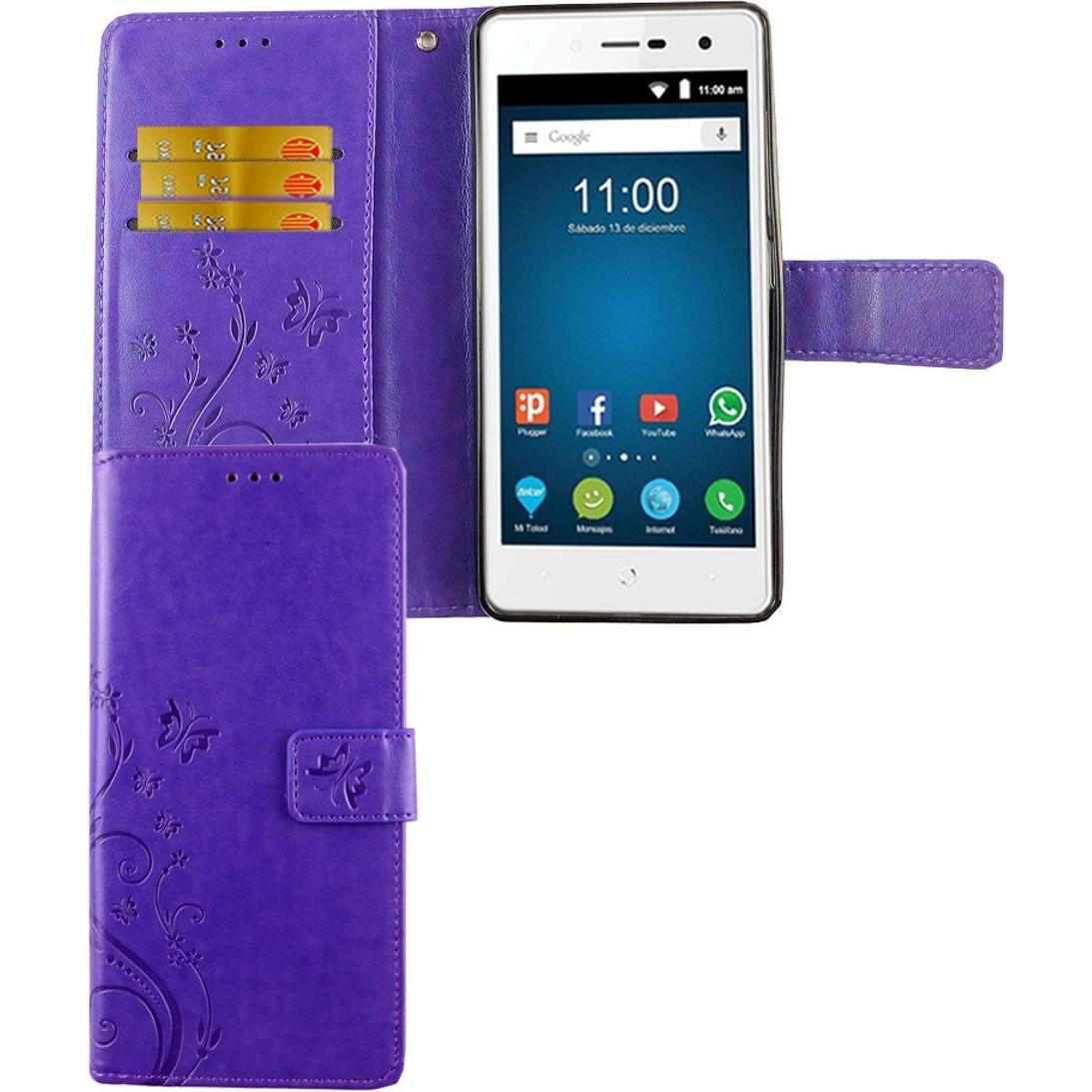 Thumbnail - König Design Hülle Handy Schutz für ZTE Blade L7 Case Cover Tasche Wallet Etui Handyhülle Neu (ZTE Blade L7), Smartphone...