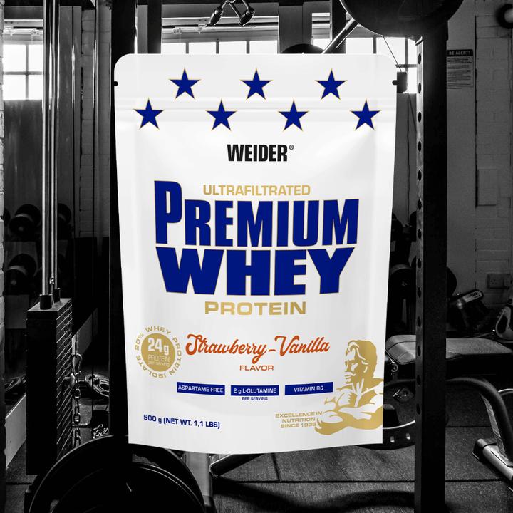 Produktbild Weider Premium Whey Protein (Erdbeer, Vanille, 1 Stk., 500 g)