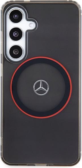Immagine prodotto Mercedes MEHMS23HUORK S921 czarny/nero custodia rigida a doppio strato con MagSafe rosso (Samsung Galaxy S24)