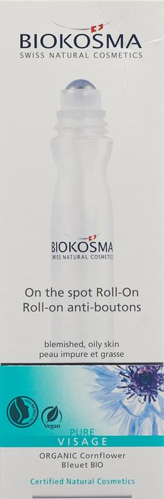 Immagine prodotto Biokosma Pure Visage Anti Pimple Roll on (15 ml, Crema da giorno)
