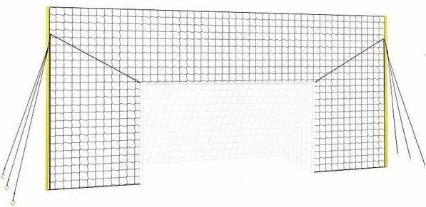 Actual product image Open Goaaal Fussballtor – Junior Hochfang- und Auffangnetz