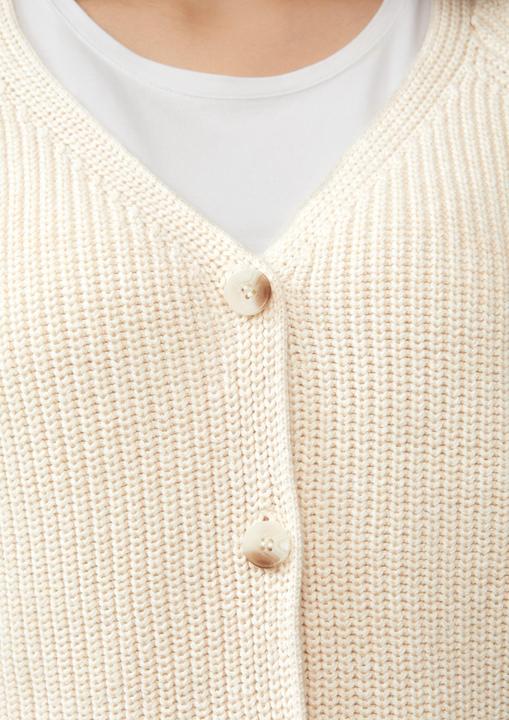 Immagine prodotto S.Oliver Strickjacke Strukturierter Cardigan im Relaxed Fit aus Baumwollmix (46)