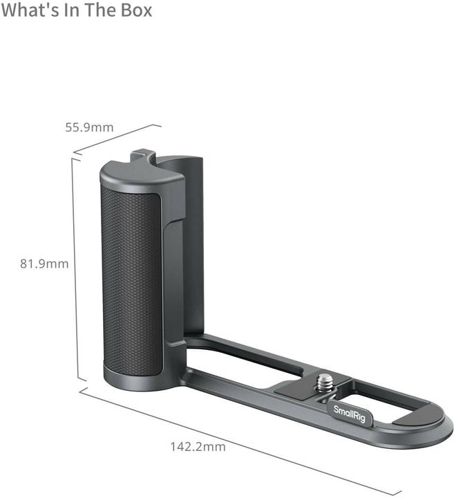 Actual product image SmallRig L-Shape Mount Plate with Handle for Leica Q3 4568 (Cage, Grip)
