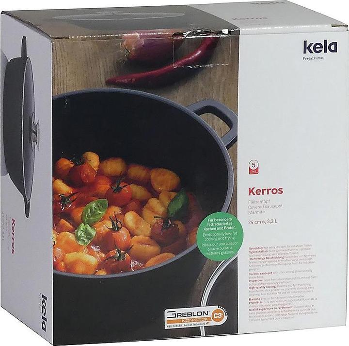 Produktbild Kela Kerros (Kochtopf, Aluminiumguss, 24 x 10.50 cm)