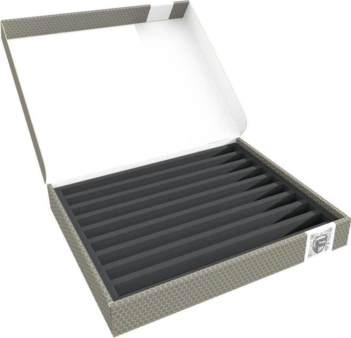 Feldherr FSLB040P29 - Lagerbox FSLB040 für Modelleisenbahn Loks, Wagons und Fahrzeuge - 9 Ste (Kunststoff)