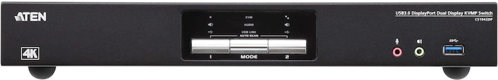 Actual product image Aten CS1942DP Switch Dual View 2 Port USB
