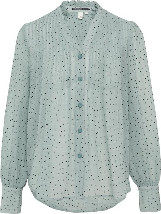 Image du produit S.Oliver Bluse Strukturierte Chiffonbluse mit Punktemuster (42)