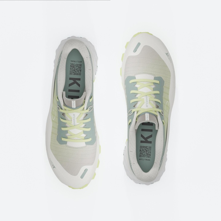 Image du produit Kiprun Chaussures de Trail Running pour femme, MT Cushion 2 Vert Jaune (38)