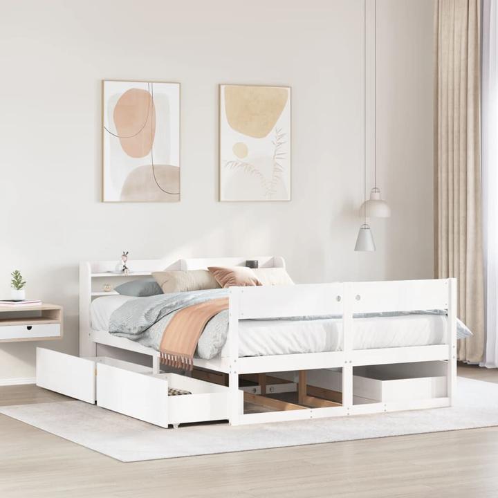 Image du produit vidaXL Bettgestell (135 x 190 cm)