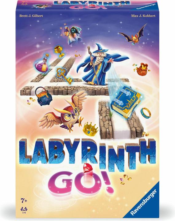Image du produit Ravensburger Jeu de famille 24699 - Labyrinthe Go! - Jeu de société pour 1 - 4 personnes (Anglais, Portugais, Allemand, Néerlandais, Français, Italien, Espagnol)