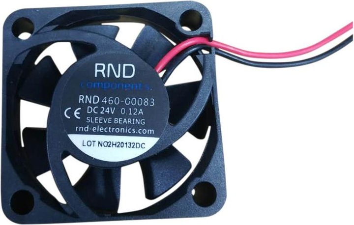 Produktbild RND Components Axiallüfter DC 40x40x10mm 24V 20.8m³/h (40 mm)