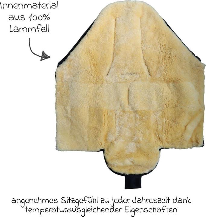 Image du produit Kaiser Baby Kaiser Lammfell Fusssack Iglu 2.0, black