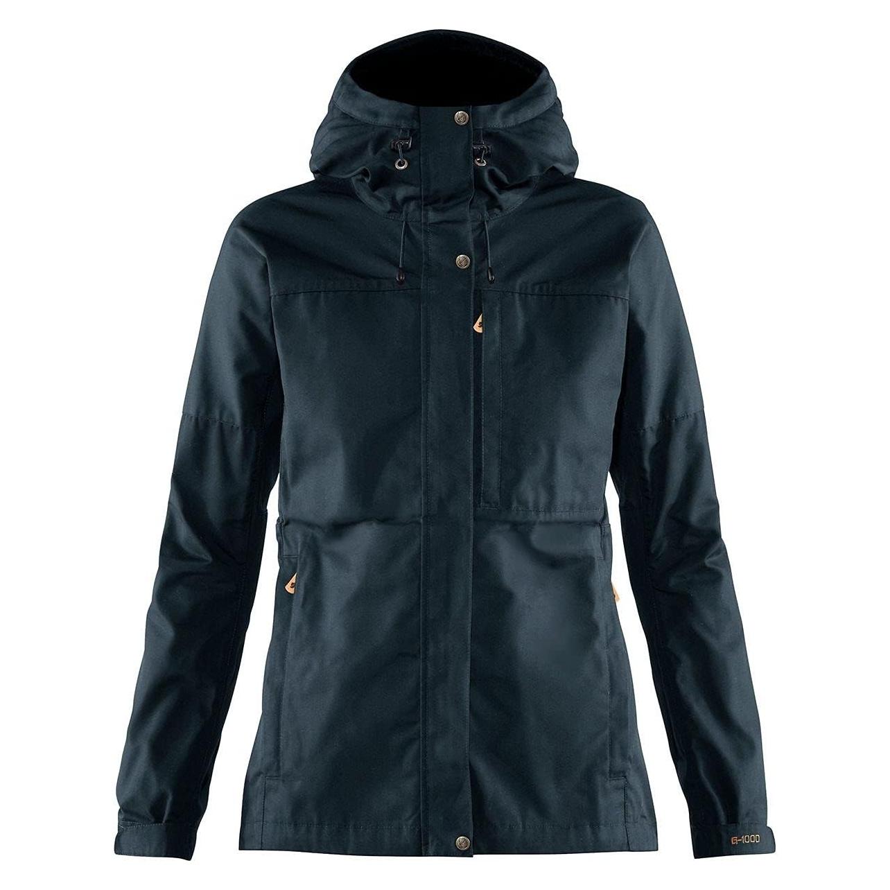 Fjällräven, Vrouwen, Outdoor Jassen, Kaipak Jas W (L), Blauw, L