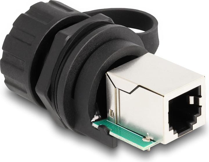 Actual product image Delock Cable connector RJ12 socket to RJ12 socket for installation (Network coupling)