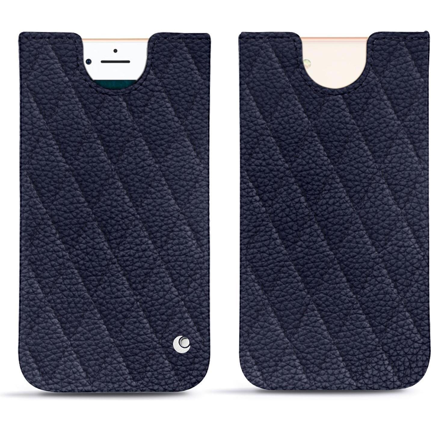 Noreve Lederschutzhülle (Apple iPhone 7), Smartphone Hülle, Violett