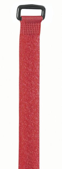 Produktbild Hama Klett-Kabelbinder mit Öse, wiederverwendbar, 20 x 250 mm, farbig, 9 Stück (Klettkabelbinder, 250 mm, 9 Stk.)