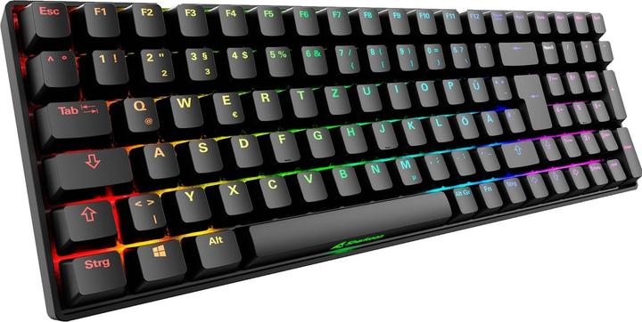 Actual product image Sharkoon SGK50 S2 bk Gateron Yellow EN (DE, Wireless)