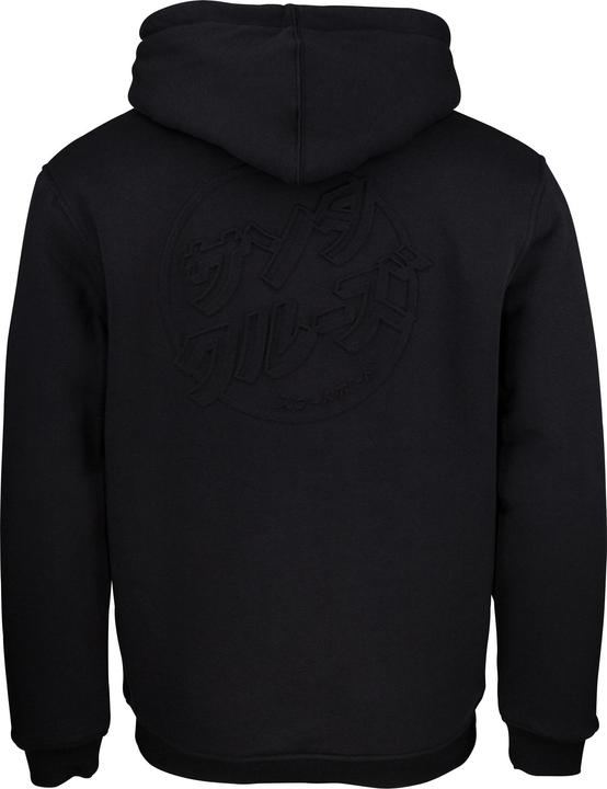 Actual product image Santa Cruz Japanese Dot Emboss Zip Hoodie (S)