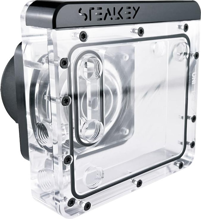 Stealkey Customs UNI 120 Distroplate + D5, ARGB - Acryl