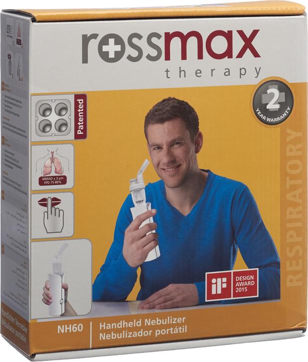 Actual product image Rossmax Inhaler incl. nebulizer set for adults and children NH60