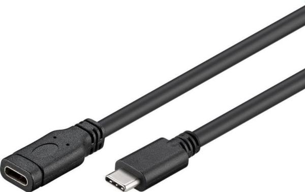 Produktbild PremiumCord ProdluÅ¾ovacÃ­ kabel USB 3.2 generation 2, C/male - C/female (1 m, USB 3.2 Gen 2)