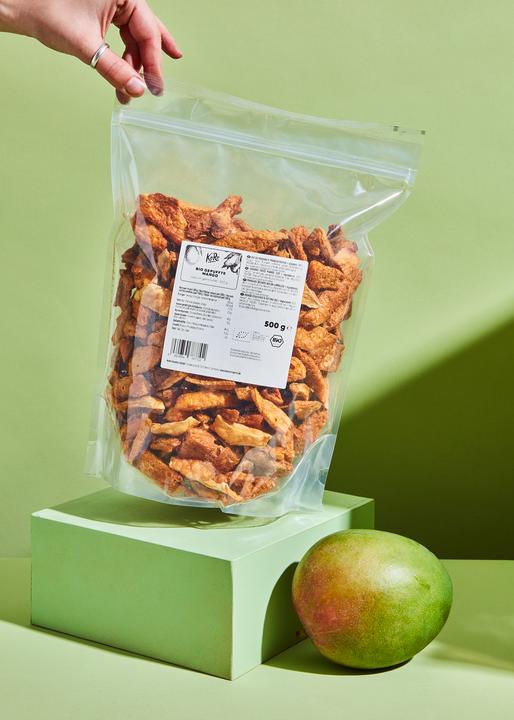 Actual product image KoRo Organic dried mango strips (500 g)