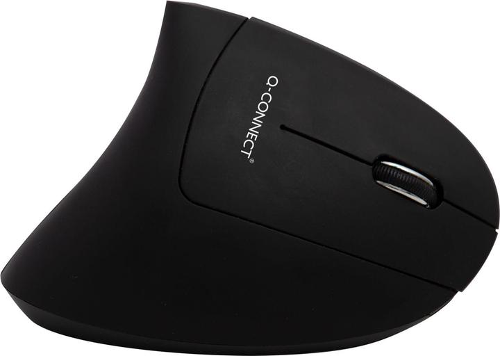 Actual product image Q-Connect Mouse ergonomic black wireless (Wireless)