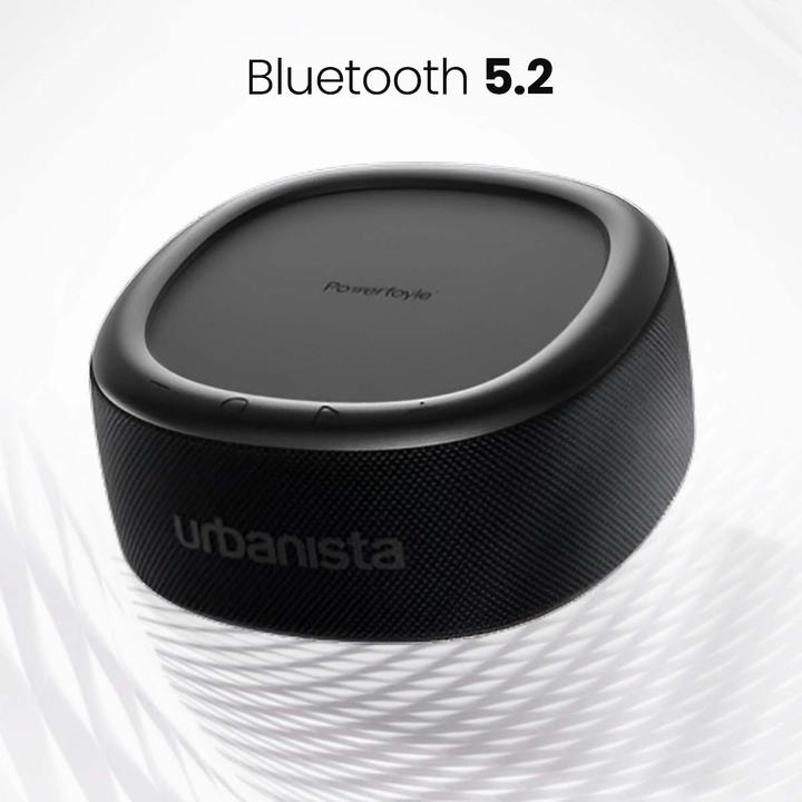 Actual product image Urbanista Malibu Midnight Black Portable Bluetooth Speaker with Solar Cell (20 h)